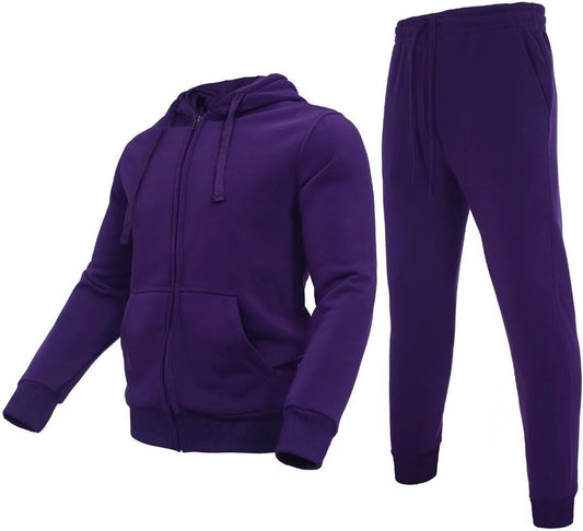 Tracksuit Mens, Track Jackets and Pants 2 Piece Outfit