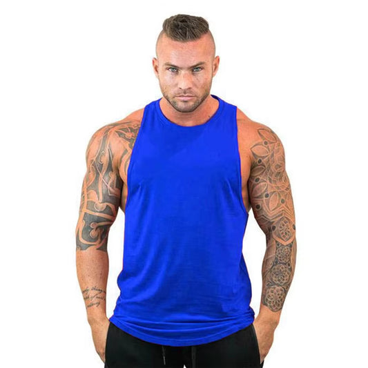 Bodybuilding Tank Tops Men Gym Workout Fitness Sleeveless Shirt Male Summer Cotton Undershirt Casual Singlet Vest Brand Clothing